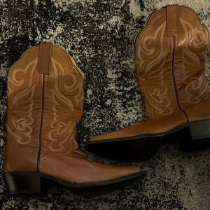 Brown Western Cowboy Boots